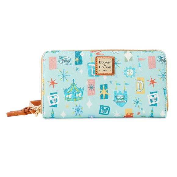 NWOT Disney Parks Fantasyland Dooney & Bourke Wristlet Wallet - Picture 1 of 7